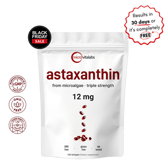 Astaxanthin 12mg – 120 Softgels