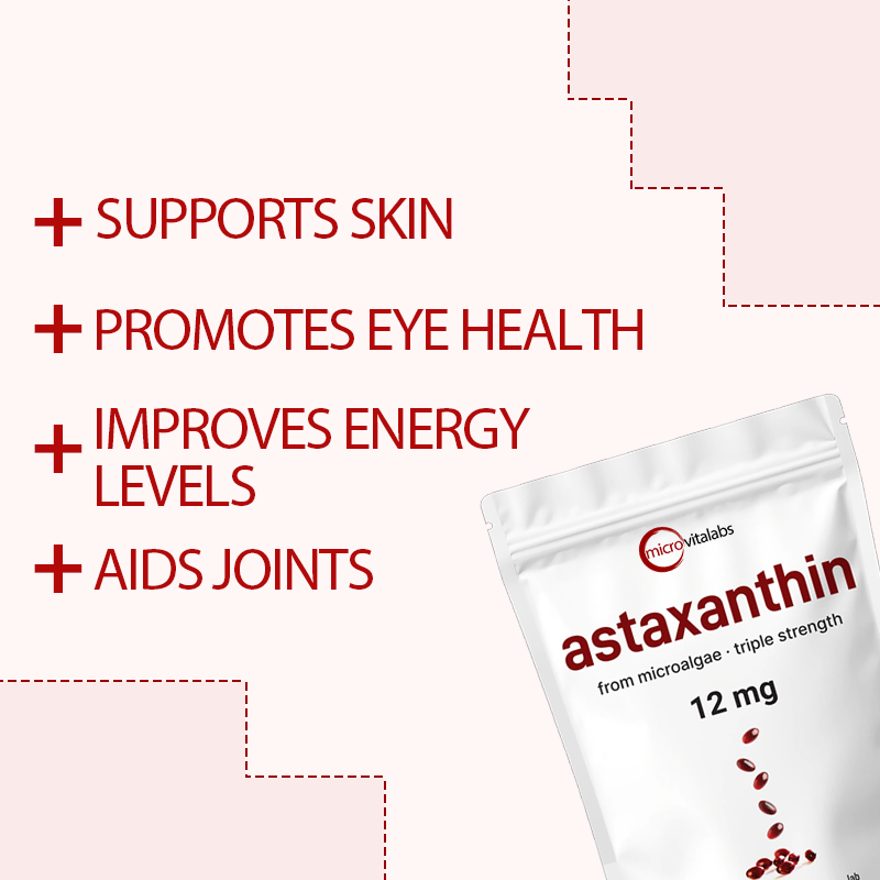 Astaxanthin 12mg – 120 Softgels