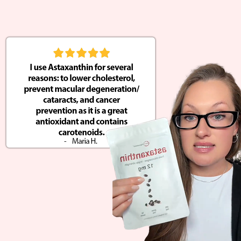 Astaxanthin 12mg – 120 Softgels